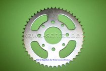 Kettenblatt / Ritzel hinten 90mm Lochkreis 4-Loch Nabe 58mm 428 49 Zähne