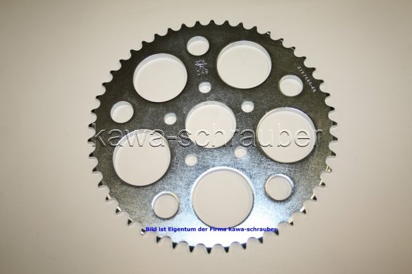 Kettenblatt / Ritzel hinten 82,6mm Lochkreis 5-Loch Nabe 50,2mm 530 48 Zähne