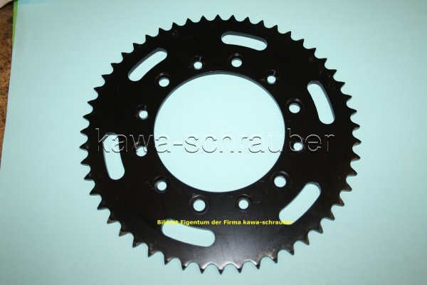 Kettenblatt / Ritzel hinten 153mm Lochkreis 6-Loch Nabe 125mm 520 52 Zähne