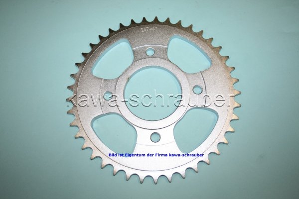 Kettenblatt / Ritzel hinten 110mm Lochkreis 4-Loch Nabe 70mm 520 41 Zähne