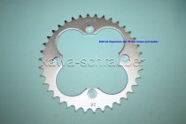 Kettenblatt / Ritzel hinten 130mm Lochkreis 4-Loch Nabe 110mm 520 38 Zähne