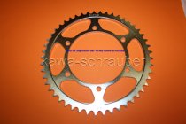 Kettenblatt / Ritzel hinten 150mm Lochkreis 6-Loch Nabe 130mm 525 49 Zähne