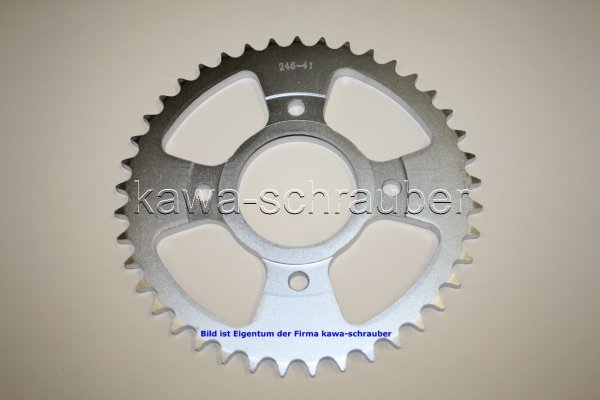 Kettenblatt / Ritzel hinten 110mm Lochkreis 4-Loch Nabe 70mm 530 41 Zähne