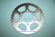 Kettenblatt / Ritzel hinten 100mm Lochkreis 6-Loch Nabe 74mm 520 46 Zähne