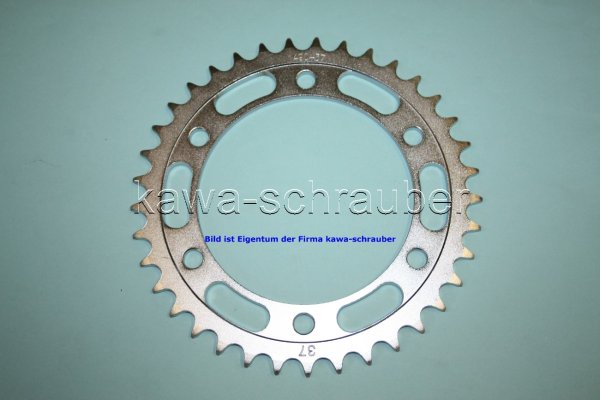 Kettenblatt / Ritzel hinten 140mm Lochkreis 6-Loch Nabe 120mm 520 37 Zähne