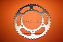 Kettenblatt / Ritzel hinten 140mm Lochkreis 6-Loch Nabe 120mm 525 45 Zähne