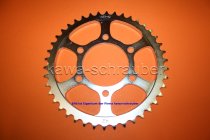 Kettenblatt / Ritzel hinten 104mm Lochkreis 6-Loch Nabe 80mm 525 42 Zähne