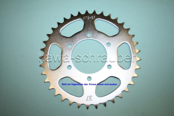 Kettenblatt / Ritzel hinten 86mm Lochkreis 6-Loch Nabe 68mm 520 37 Zähne