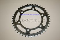 Kettenblatt / Ritzel hinten 140mm Lochkreis 6-Loch Nabe 120mm 530 42 Zähne