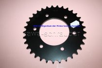 Kettenblatt / Ritzel hinten 130mm Lochkreis 6-Loch Nabe 98mm 630 33 Zähne