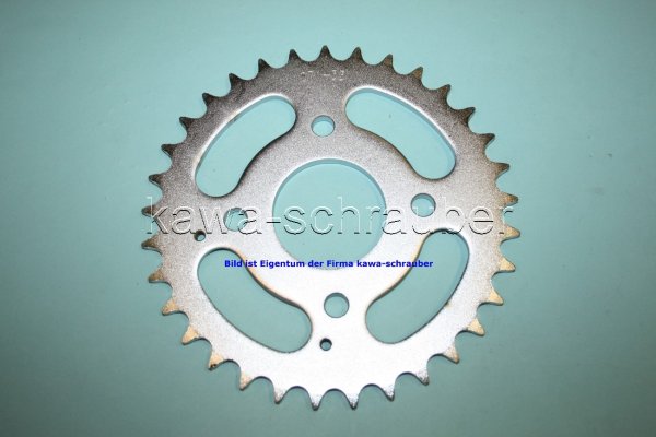 Kettenblatt / Ritzel hinten 86mm Lochkreis 4-Loch Nabe 52mm 520 33 Zähne