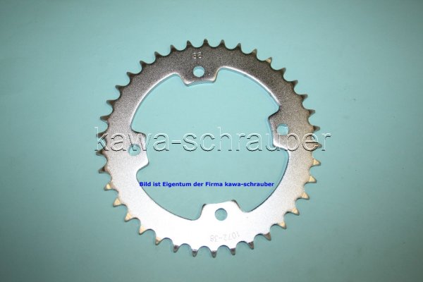 Kettenblatt / Ritzel hinten 132mm Lochkreis 4-Loch Nabe 112mm 520 38 Zähne