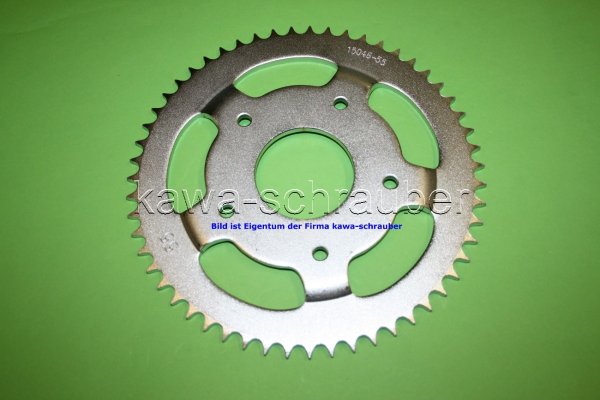 Kettenblatt / Ritzel hinten 108mm Lochkreis 5-Loch Nabe 62mm 428 55 Zähne