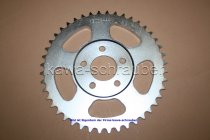 Kettenblatt / Ritzel hinten 60mm Lochkreis 6-Loch Nabe 38mm 420 44 Zähne