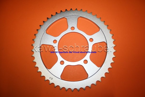 Kettenblatt / Ritzel hinten 110mm Lochkreis 5-Loch Nabe 87mm 525 47 Zähne