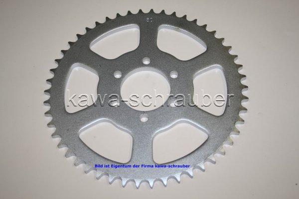 Kettenblatt / Ritzel hinten 84mm Lochkreis 6-Loch Nabe 64mm 530 50 Zähne