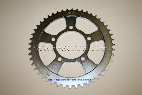 Kettenblatt / Ritzel hinten 110mm Lochkreis 5-Loch Nabe 87mm 530 48 Zähne