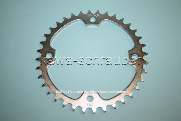 Kettenblatt / Ritzel hinten 145mm Lochkreis 4-Loch Nabe 125mm 520 36 Zähne