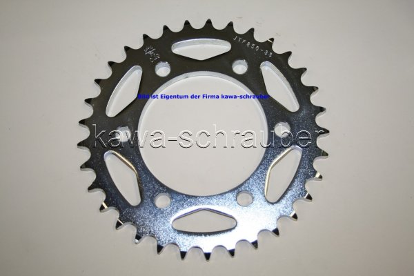 Kettenblatt / Ritzel hinten 138mm Lochkreis 6-Loch Nabe 112mm 530 33 Zähne