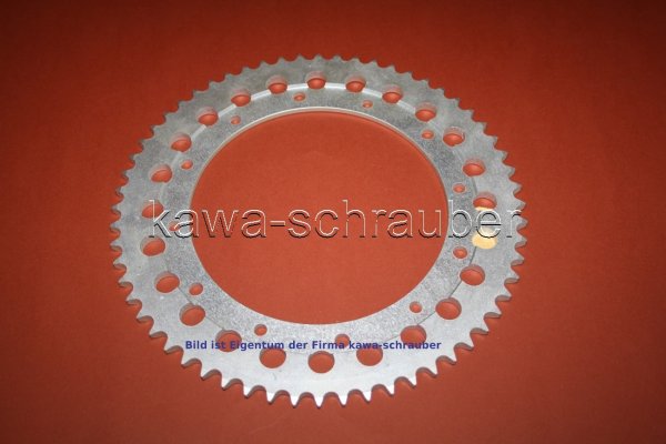 Kettenblatt / Ritzel hinten 176mm Lochkreis 6-Loch Nabe 154mm 428 60 Zähne Aluminium