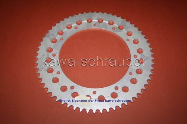 Kettenblatt / Ritzel hinten 176mm Lochkreis 6-Loch Nabe 154mm 428 62 Zähne Aluminium