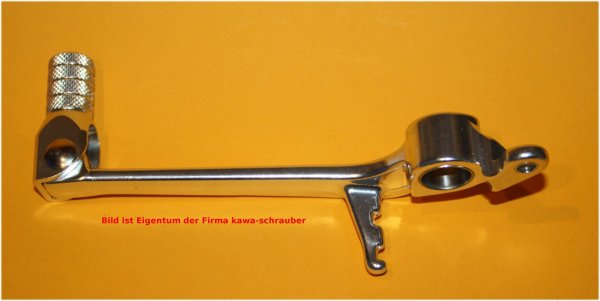 Bremspedal Fußbremshebel Alu Aluminium Yamaha YFZ600 R6 Typen RJ05 / RJ09 / RJ11 Bj. 2003-2008