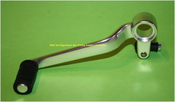 Schalthebel Alu Aluminium Kawasaki Z750 / Z750S Typ ZR750L Bj. 2007-2012