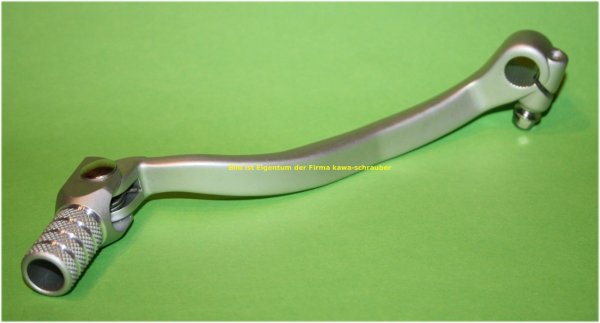 Schalthebel Alu Aluminium Kawasaki KX250F Typ KX250N Bj. 2004-2005
