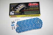 ENUMA Antriebskette Kette 520MVXZ-2 Farbe blau mit X-Quad-Ringen, super verstärkt