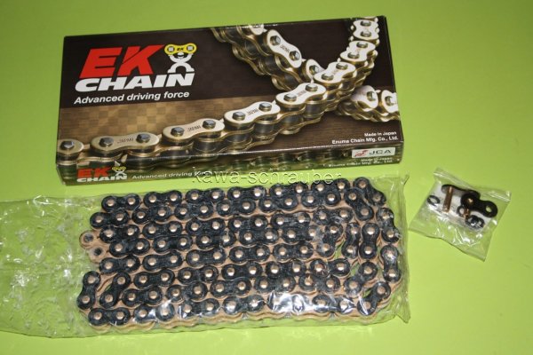 ENUMA Antriebskette Kette 530MVXZ-2 Farbe gold schwarz mit X-Quad-Ringen super verstärkt
