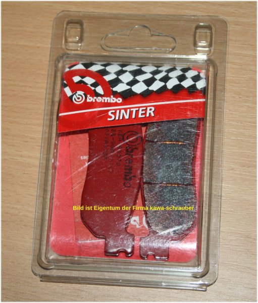 Brembo Sinter Bremsbeläge hinten Yamaha YZF1000 R1 RN09 Bj. 2002-2003