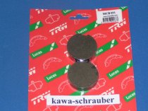 Bremsbeläge vorne Kawasaki KH125 Bj. 1977-1980