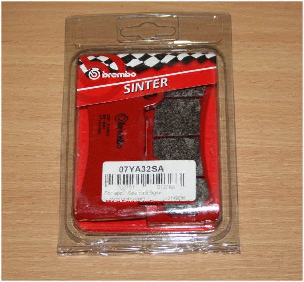 Brembo Sinter Bremsbeläge vorne Yamaha YZF750R / YZF750SP Typ 4HN / 4HT Bj. 1993-1997