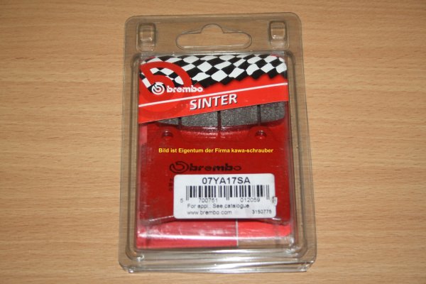 Brembo Sinter Bremsbeläge vorne Yamaha FZR1000 Genesis Bj. 1987 bis 1989