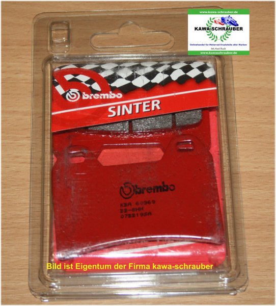 Brembo Sinter Bremsbeläge vorne Moto Guzzi EV 1100 California Aluminium / Titanium