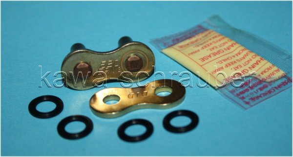 DID Nietschloß Hohlnietschloß 520 ERV3 gold DID520ERV3-ZJ