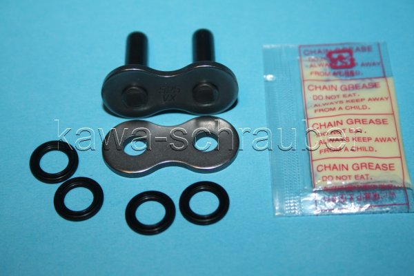 DID Nietschloß Hohlnietschloß 525 VX3 schwarz DID525VX3-ZJ