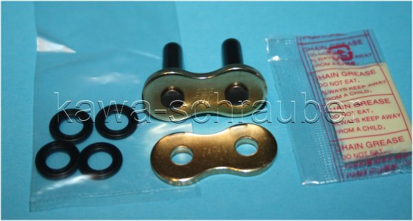 DID Nietschloß Hohlnietschloß 525 ZVM-X gold DID525ZVMX-ZJ