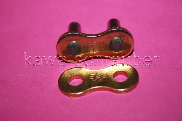 DID Nietschloß Vollnietschloß 520 MX gold DID520MX-ZJ