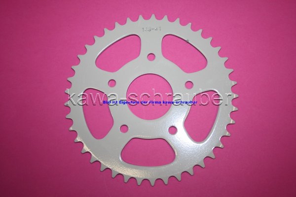 Kettenblatt / Ritzel hinten 41 Zähne Aprilia 50 Red Rose Bj. 1987-1991 (geänderte Übersetzung)