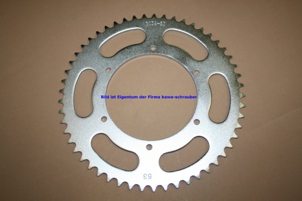 Kettenblatt / Ritzel hinten 53 Zähne Aprilia RX50 Bj. ab 2006 (Standard Übersetzung)