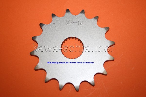 Ritzel vorne 16 Zähne Aprilia 125 SM (Standard Übersetzung)