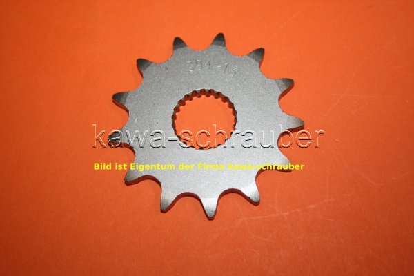 Ritzel vorne 13 Zähne Aprilia 125 RX-R / RX (geänderte Übersetzung)