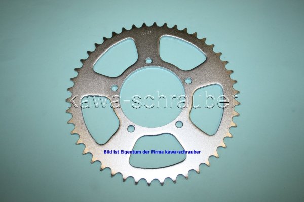 Kettenblatt / Ritzel hinten 46 Zähne Aprilia ETX 350 Tuareg Bj. 1985-1987 (Standard Übersetzung)