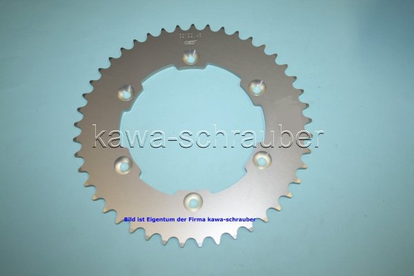 Kettenblatt / Ritzel hinten 45 Zähne Aprilia 550 RXV (geänderte Übersetzung)