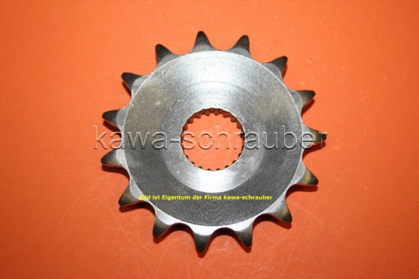 Ritzel vorne 15 Zähne Aprilia 600 Pegaso Bj. 1990 (geänderte Übersetzung)