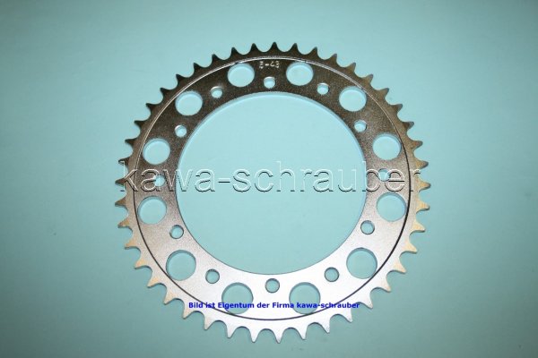 Kettenblatt / Ritzel hinten 43 Zähne Aprilia 600 Pegaso Bj. 92-93 (Standard Übersetzung)