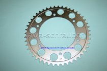 Kettenblatt / Ritzel hinten 47 Zähne Aprilia Moto 6.5 (geänderte Übersetzung)