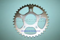Kettenblatt / Ritzel hinten 38 Zähne CAGIVA 125 Raptor (geänderte Übersetzung)