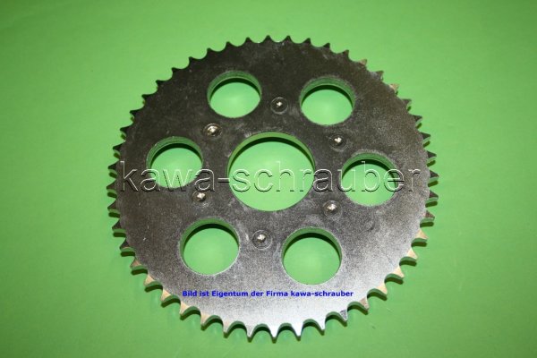 Kettenblatt / Ritzel hinten 46 Zähne CAGIVA WRE 125 (geänderte Übersetzung)